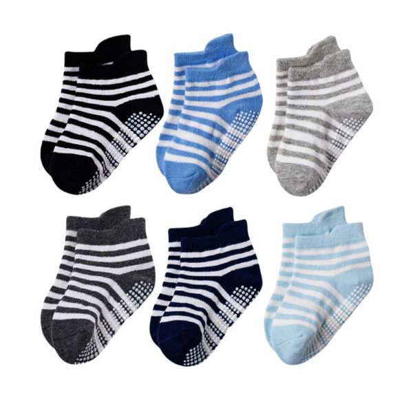 socks 6 pairs/lot 1 to 5yrs cotton children's anti-slip boat for boys cut floor cute with rubber grips four season, Pink;yellow
socks 6 pairs/lot 1 to 5yrs cotton children's anti-slip boat for boys cut floor cute with rubber grips four season, Pink;yellow