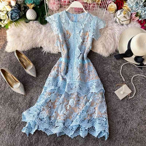 plus size s-xxl romantic irregular fairy lace dresses ruffles deco hollow out butterfly sleeves short women party 210525, Black;gray
plus size s-xxl romantic irregular fairy lace dresses ruffles deco hollow out butterfly sleeves short women party 210525, Black;gray