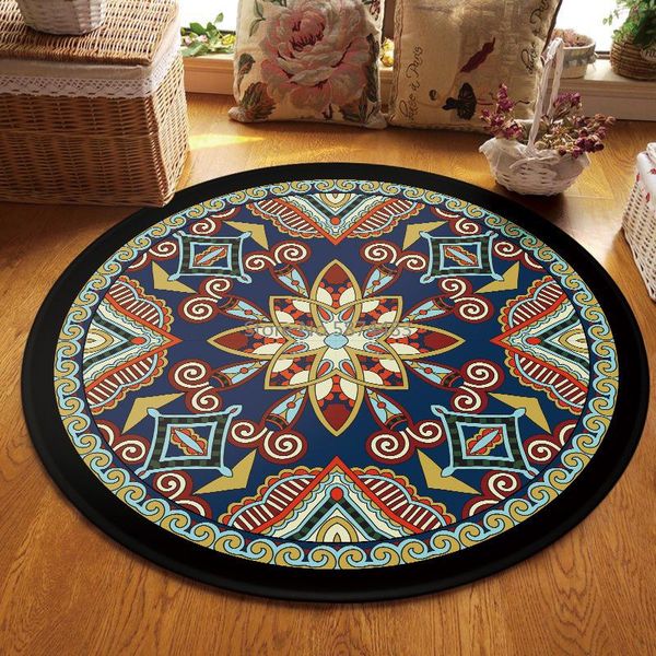 american retro mandala ethnic style living room bedroom hanging basket chair non-slip round mat carpets
american retro mandala ethnic style living room bedroom hanging basket chair non-slip round mat carpets