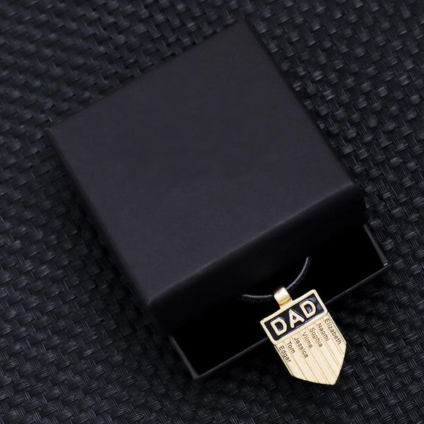 personalized shield pendant necklace for men dad gift choice love leather customized stainless steel jewelry necklaces, Silver
personalized shield pendant necklace for men dad gift choice love leather customized stainless steel jewelry necklaces, Silver