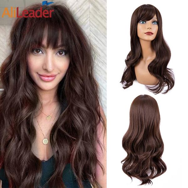 synthetic wigs alileader wig cosplay water wavy for black women heat resistant ombre brown long hair
synthetic wigs alileader wig cosplay water wavy for black women heat resistant ombre brown long hair