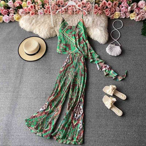 women cotton silk two piece sets summer floral printed v neck shirts and pants outfits woman beach clothing, Gray
women cotton silk two piece sets summer floral printed v neck shirts and pants outfits woman beach clothing, Gray