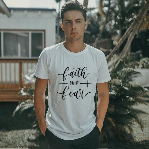 fashion men's summer t shirt jesus faith over fear casual harajuku t-shirts christians short sleeve man tees male camisetas, White;black
fashion men's summer t shirt jesus faith over fear casual harajuku t-shirts christians short sleeve man tees male camisetas, White;black
