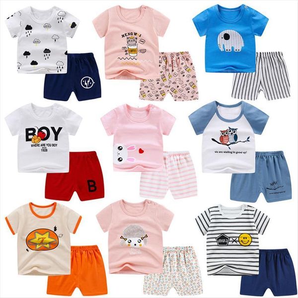 summer short sleeved t shirt shorts suit baby boys set girls cartoon clothes cute soft cotton casual sets children pajamas, White
summer short sleeved t shirt shorts suit baby boys set girls cartoon clothes cute soft cotton casual sets children pajamas, White
