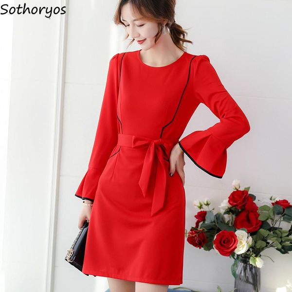 casual dresses dress women solid summer long length slim elegant womens korean style bow fashion all match 2021, Black;gray
casual dresses dress women solid summer long length slim elegant womens korean style bow fashion all match 2021, Black;gray