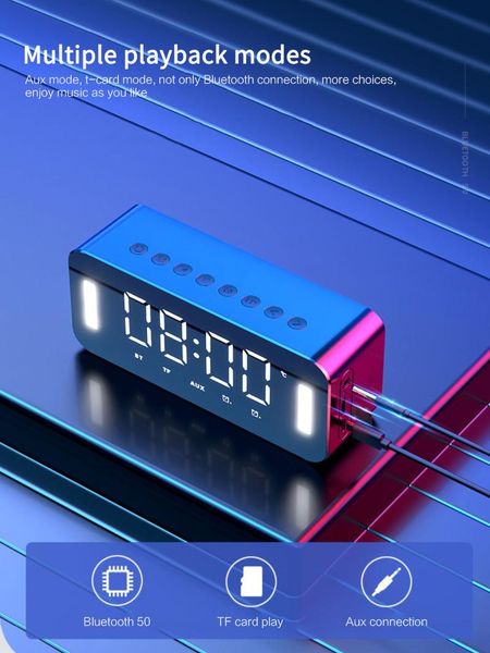 bass ai portable bluetooth speaker led mirror alarm clock digital temperature display voice song fm hand-call mp3 speakers
bass ai portable bluetooth speaker led mirror alarm clock digital temperature display voice song fm hand-call mp3 speakers
