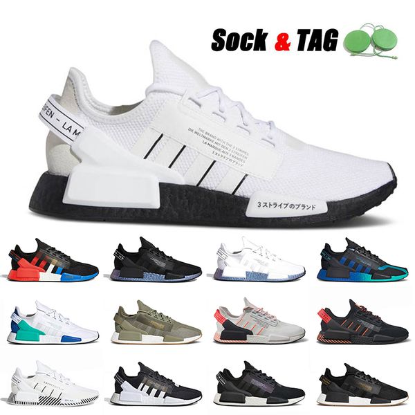 running shoes nmd r1 v2 men women sneakers japan white black bright volt grey silver metallic aqua paris legacy green og classic casual spor, White;red 
running shoes nmd r1 v2 men women sneakers japan white black bright volt grey silver metallic aqua paris legacy green og classic casual spor, White;red