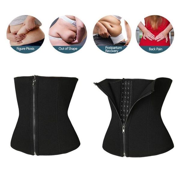 women's shapers corset waist trainer body shaper shapewear slimming breathable tummy control belt underbust with zipper, Black;white
women's shapers corset waist trainer body shaper shapewear slimming breathable tummy control belt underbust with zipper, Black;white