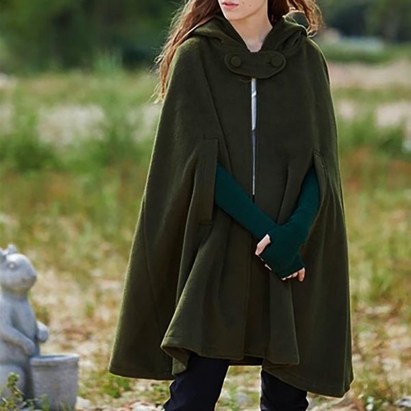 women's jackets casual women trench hooede coat autumn open front elegant cardigan jacket europe america cape cloak mantle female stree, Black;brown
women's jackets casual women trench hooede coat autumn open front elegant cardigan jacket europe america cape cloak mantle female stree, Black;brown
