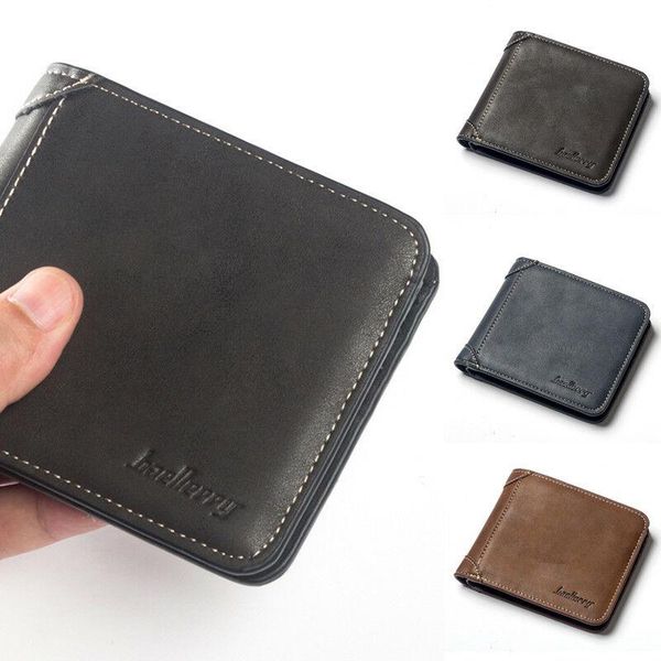wallets mens casual leather short foldable wallet mini purse 17 s holder, Red;black
wallets mens casual leather short foldable wallet mini purse 17 s holder, Red;black