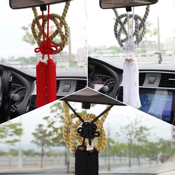 interior decorations 6 colors car rearview mirror pendant chinese knot gold and silver rope meaning safety good luck accessories
interior decorations 6 colors car rearview mirror pendant chinese knot gold and silver rope meaning safety good luck accessories