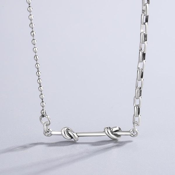 chains unique craftsmanship thai silver one-word rope tied double knot asymmetrical chain bracelets personalized ladies jewelry
chains unique craftsmanship thai silver one-word rope tied double knot asymmetrical chain bracelets personalized ladies jewelry