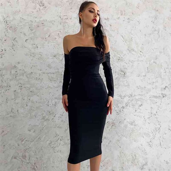 women bandage dresses party club slash sleeve elegant celebrity autumn winter clothes 210515, Black;gray
women bandage dresses party club slash sleeve elegant celebrity autumn winter clothes 210515, Black;gray