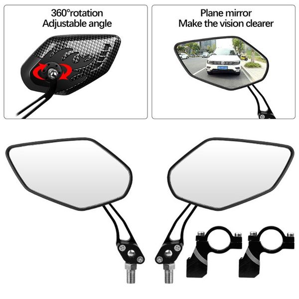 bike groupsets bicycle handlebar rearview mirror 360 degrees rotatable safe mtb cycling accessories
bike groupsets bicycle handlebar rearview mirror 360 degrees rotatable safe mtb cycling accessories
