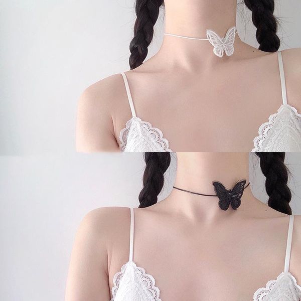 chokers black lace butterfly necklace for women 2021 trend fashion korean style clavicle chain white collar neck decoration, Golden;silver
chokers black lace butterfly necklace for women 2021 trend fashion korean style clavicle chain white collar neck decoration, Golden;silver