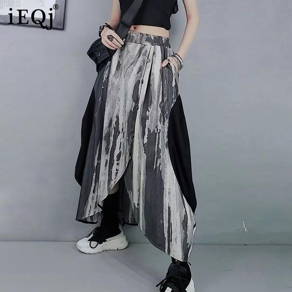 skirts ieqj black casual high waist tie-dye contrast color stitching irregular skirt women fashion tide spring autumn 2021 3f1303
skirts ieqj black casual high waist tie-dye contrast color stitching irregular skirt women fashion tide spring autumn 2021 3f1303