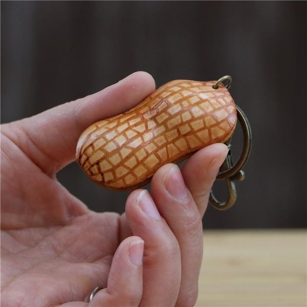 bag parts & accessories leather handmade creative peanut keychain pendant mini simulation small object gift, Black
bag parts & accessories leather handmade creative peanut keychain pendant mini simulation small object gift, Black