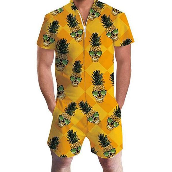 men's tracksuits 2021 summer men fruits print casual beach jumpsuit short sleeve zipper mid waist shorts overalls playsuit fashion stre, Gray
men's tracksuits 2021 summer men fruits print casual beach jumpsuit short sleeve zipper mid waist shorts overalls playsuit fashion stre, Gray