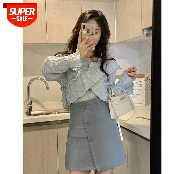 korean women's team style jacket design sense temperament long-sleeved shirt cross-neck baby with wooden ears on behalf of hair #jz0u, White
korean women's team style jacket design sense temperament long-sleeved shirt cross-neck baby with wooden ears on behalf of hair #jz0u, White