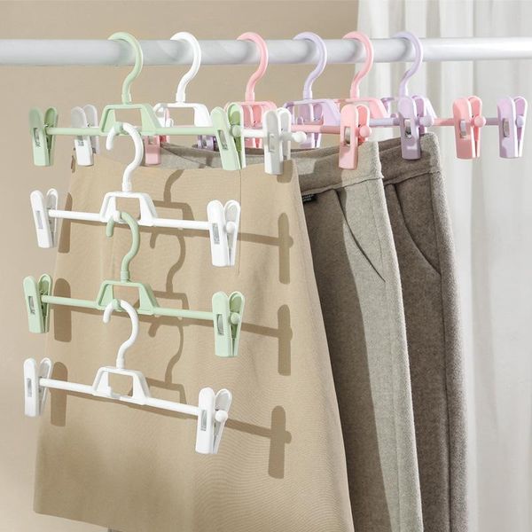 hangers & racks 10pcs adjustable plastic pant skirt hanger with clip bra clothespin underwear panties clothes rack space saving
hangers & racks 10pcs adjustable plastic pant skirt hanger with clip bra clothespin underwear panties clothes rack space saving