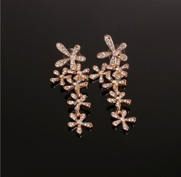 dangle & chandelier studded five-petal flower string five-leaf snowflake tassel earrings high-end jewelry current explosion spot w, Silver
dangle & chandelier studded five-petal flower string five-leaf snowflake tassel earrings high-end jewelry current explosion spot w, Silver