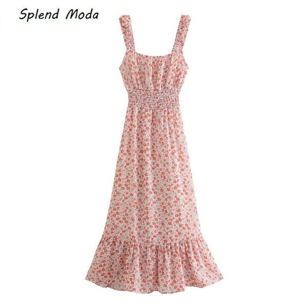 casual dresses splend moda square neck ruffled high waist folds slim floral print long strap midi dress 2022 summer beach vacation, Black;gray
casual dresses splend moda square neck ruffled high waist folds slim floral print long strap midi dress 2022 summer beach vacation, Black;gray