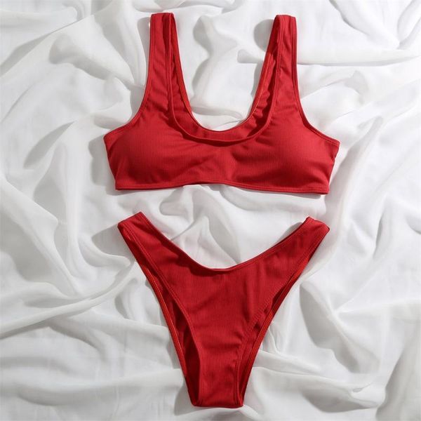 one-piece suits women strapless bikinis solid color high waist padded swimwear 2021 summer lace up elastic two peice swimsuit bathing s
one-piece suits women strapless bikinis solid color high waist padded swimwear 2021 summer lace up elastic two peice swimsuit bathing s