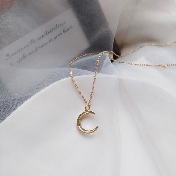 chains contracted style restoring ancient ways the moon shape simple elegant beautiful temperament of women necklace charm, Silver
chains contracted style restoring ancient ways the moon shape simple elegant beautiful temperament of women necklace charm, Silver