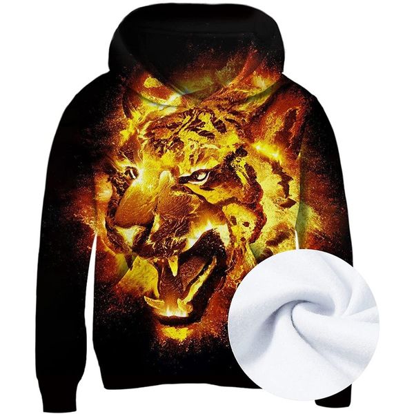 fire lion pattern comfortable novelty hoodie boys and girls 3d printing pullover hooded sweater with pocket 100-160, Black
fire lion pattern comfortable novelty hoodie boys and girls 3d printing pullover hooded sweater with pocket 100-160, Black