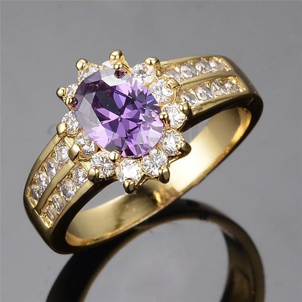 wedding rings punk female purple oval crystal jewelry cute gold color for women boho bride flower engagement valentines day gift, Slivery;golden
wedding rings punk female purple oval crystal jewelry cute gold color for women boho bride flower engagement valentines day gift, Slivery;golden