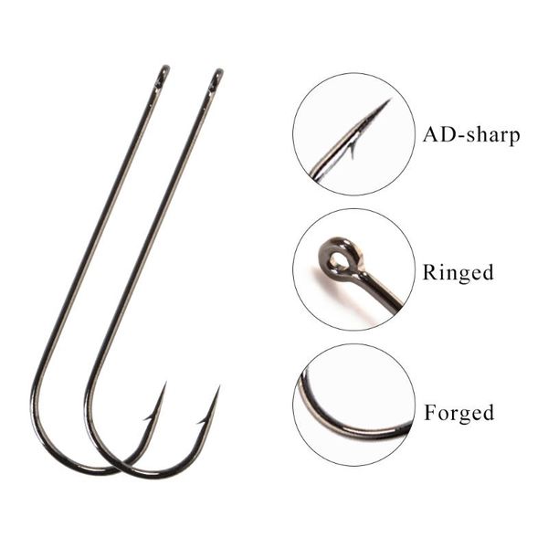 fishing hooks long shank hook high carbon steel ad-sharp ringed forged barbed offset narrow bait
fishing hooks long shank hook high carbon steel ad-sharp ringed forged barbed offset narrow bait