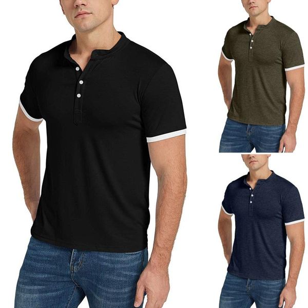 men's t-shirts casual short sleeve t-shirt summer solid color turn-down collar shirts tee s-2xl plus size loose clothing#fs, White;black
men's t-shirts casual short sleeve t-shirt summer solid color turn-down collar shirts tee s-2xl plus size loose clothing#fs, White;black