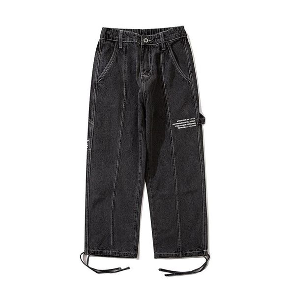 men's jeans 2021 summer brand loose casual all-match fashion trend high street pure color big pocket printed straight pants, Blue
men's jeans 2021 summer brand loose casual all-match fashion trend high street pure color big pocket printed straight pants, Blue