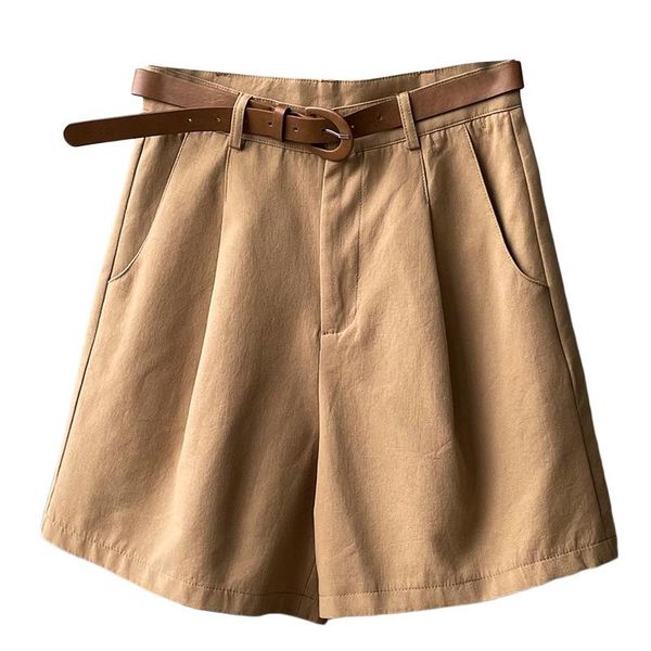 women's shorts 2021 arrival fashion summer high waist slim loose straight tube casual pockets low zipper solid women, White;black
women's shorts 2021 arrival fashion summer high waist slim loose straight tube casual pockets low zipper solid women, White;black