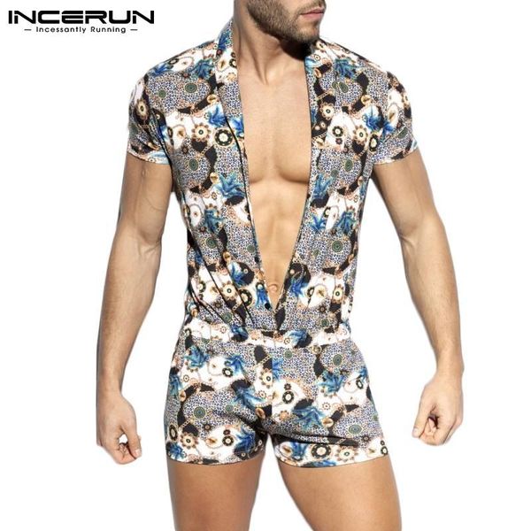 men's shorts incerun 2021 men rompers v neck short sleeve hawaiian jumpsuits streetwear summer vacation casual printing overalls s-3xl, White;black
men's shorts incerun 2021 men rompers v neck short sleeve hawaiian jumpsuits streetwear summer vacation casual printing overalls s-3xl, White;black