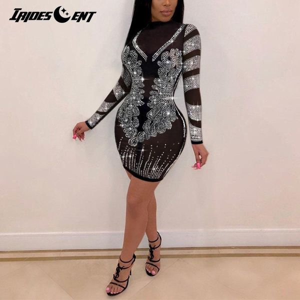 casual dresses rhinestones patchwork mesh dress sequin bodycon women club party nightwear long sleeve mini, Black;gray
casual dresses rhinestones patchwork mesh dress sequin bodycon women club party nightwear long sleeve mini, Black;gray