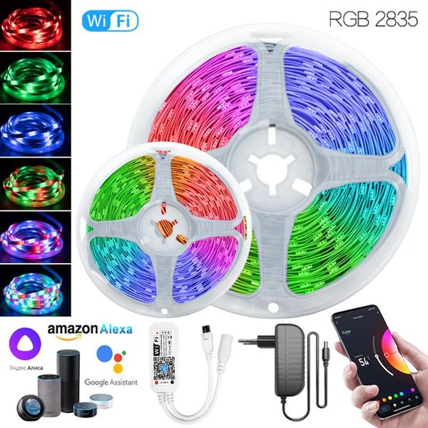 65.6 ft (20m) wifi smart iuces rgb 2835 12v led strip eu plug waterproof lamp suitable for room festival google assistant alexa strips
65.6 ft (20m) wifi smart iuces rgb 2835 12v led strip eu plug waterproof lamp suitable for room festival google assistant alexa strips