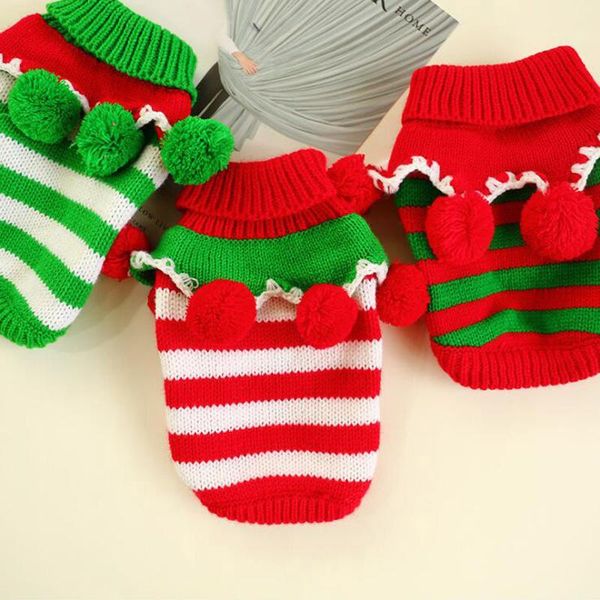 dog apparel winter clothes for dogs warm pet christmas knitted sweater two-legged stripe coat small medium clothing
dog apparel winter clothes for dogs warm pet christmas knitted sweater two-legged stripe coat small medium clothing