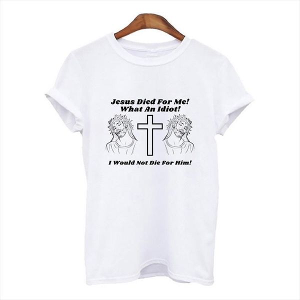 summer and women jesus died men t shirts me printed female harajuku graphic ladies fashion femme mujer, White;black
summer and women jesus died men t shirts me printed female harajuku graphic ladies fashion femme mujer, White;black