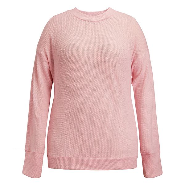 2021 autumn and winter new solid color classic round neck sweater loose long-sleeved top, White;black
2021 autumn and winter new solid color classic round neck sweater loose long-sleeved top, White;black