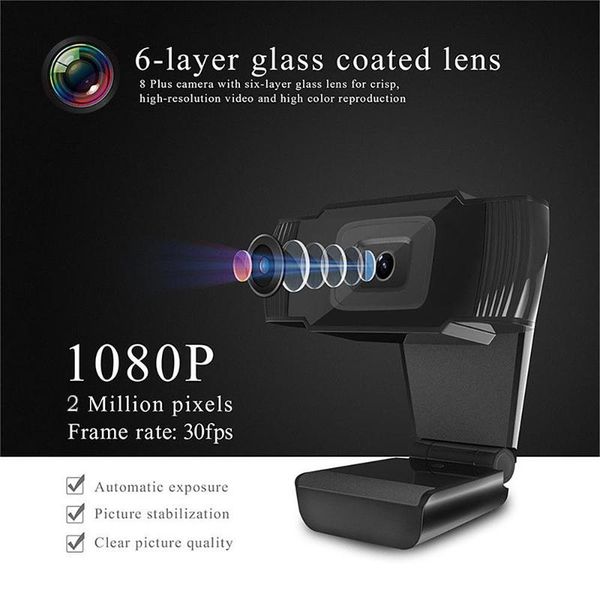 webcams webcam 1080p 180 wide-angle hd 30fps auto focus web cam noise-reduction mic lapcamera usb plug & play
webcams webcam 1080p 180 wide-angle hd 30fps auto focus web cam noise-reduction mic lapcamera usb plug & play