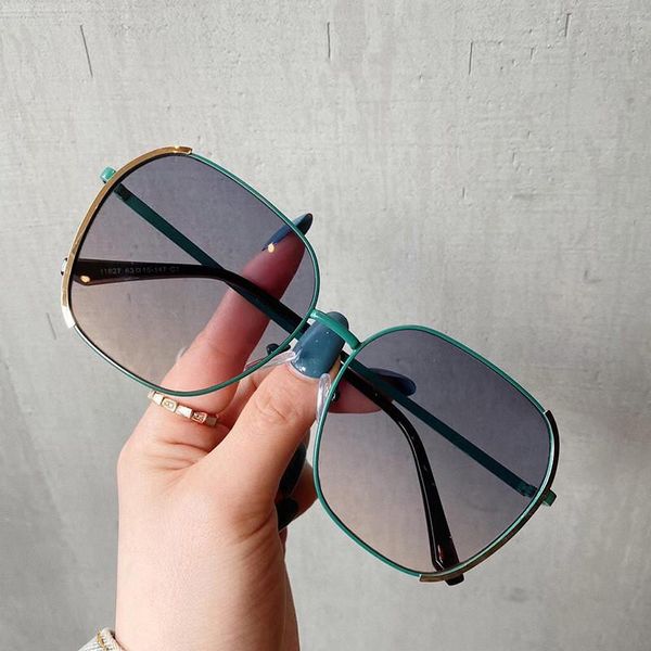 sunglasses 2021 gradient square designer for women black sun glasses trend fashion luxury vintage elegant oversized shades, White;black
sunglasses 2021 gradient square designer for women black sun glasses trend fashion luxury vintage elegant oversized shades, White;black