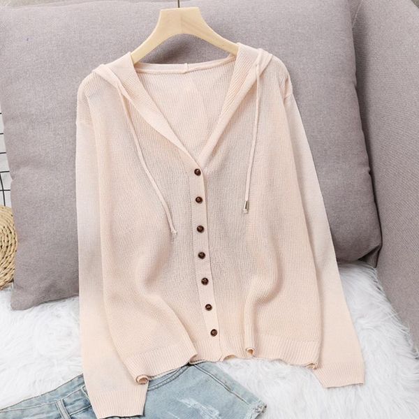 women's jackets cardigan knitted sweater jacket spring summer long sleeve v-neck ice silk knihooded thin coat sun protection clothing, Black;brown
women's jackets cardigan knitted sweater jacket spring summer long sleeve v-neck ice silk knihooded thin coat sun protection clothing, Black;brown