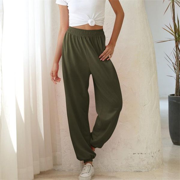 women's pants & capris fashion ladies casual elastic waist loose pockets solid, Black;white
women's pants & capris fashion ladies casual elastic waist loose pockets solid, Black;white