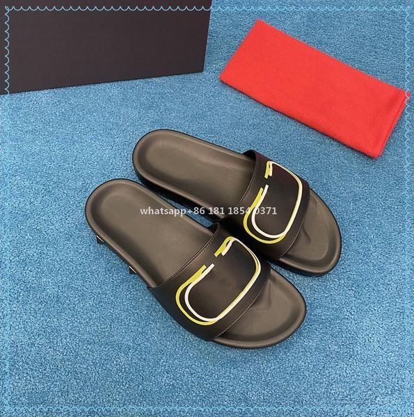 luxury designer comfortable brand men's slippers summer casual wide soled sandals with box us38-45, Black
luxury designer comfortable brand men's slippers summer casual wide soled sandals with box us38-45, Black
