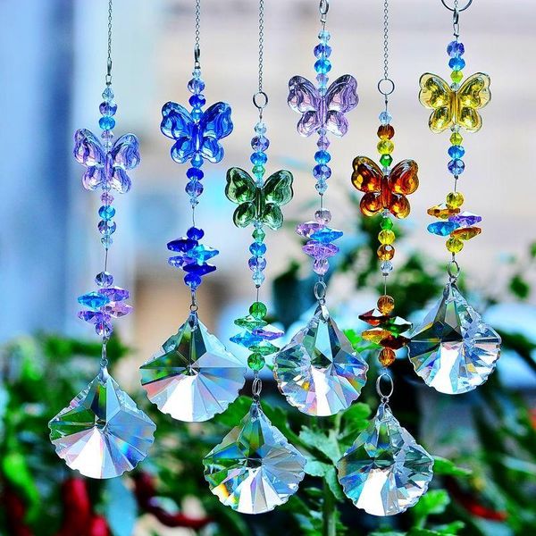 kainai butterfly suncatcher crystal hanging window ornament original design prisms home deco room garden decorations
kainai butterfly suncatcher crystal hanging window ornament original design prisms home deco room garden decorations