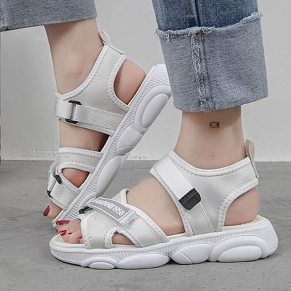 women sport sandals beach walk shoes summer fashion flat soft bottom hook & loop casual, Black
women sport sandals beach walk shoes summer fashion flat soft bottom hook & loop casual, Black