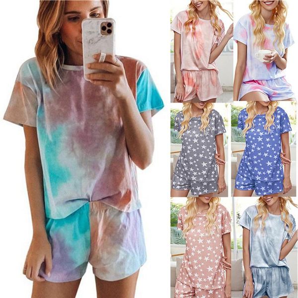 women's tracksuits olomlb 2021 summer clothing short mouw loose unconditional women broek double set tie dye gradient straight pant lad, Gray
women's tracksuits olomlb 2021 summer clothing short mouw loose unconditional women broek double set tie dye gradient straight pant lad, Gray