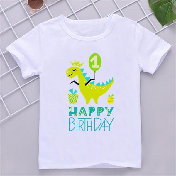 boys cartoon dinosaur birthday kids dino print t shirt for children happy number 1~6th shirts, Blue
boys cartoon dinosaur birthday kids dino print t shirt for children happy number 1~6th shirts, Blue