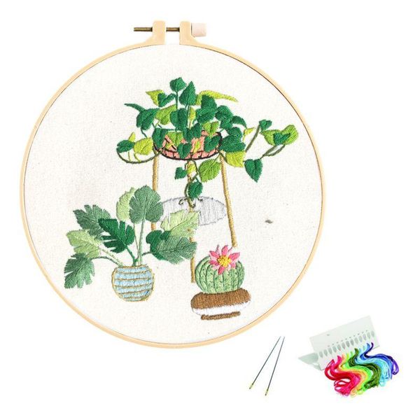 other arts and crafts 1 pc plants flowers pattern diy stamped embroidery starter kit beginners hoop sewing cross-stitch 
other arts and crafts 1 pc plants flowers pattern diy stamped embroidery starter kit beginners hoop sewing cross-stitch